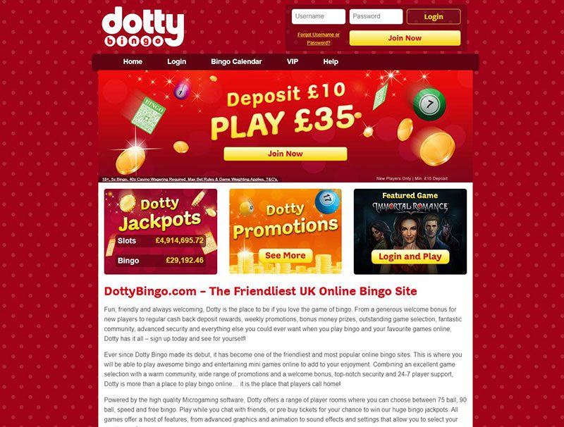 dottybingo