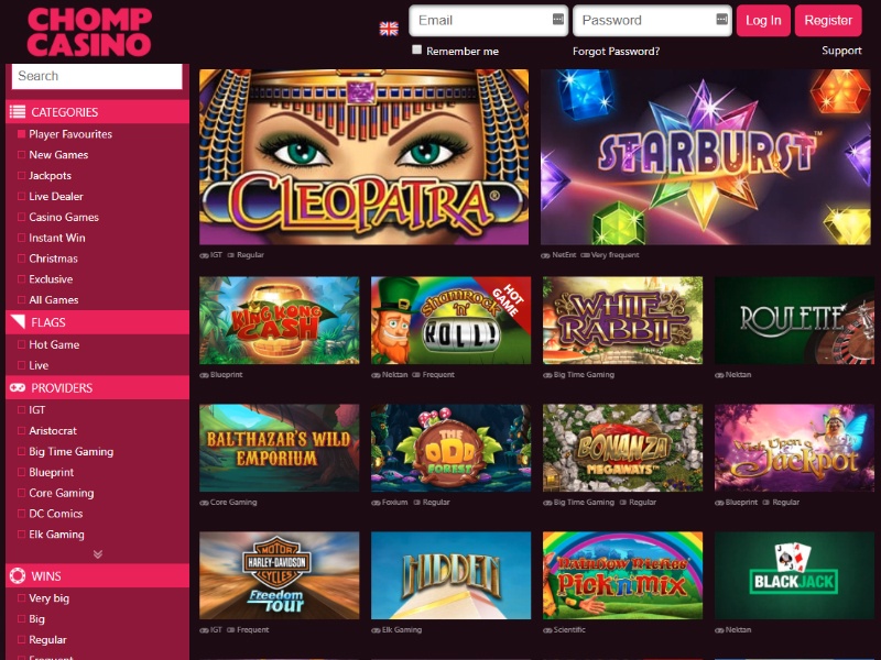 Chomp Casino Chomp Casino
