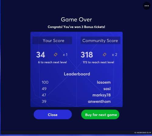 CrystalMazeScore