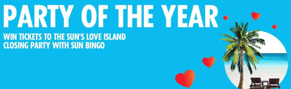 Sun Bingo Love Island Promo