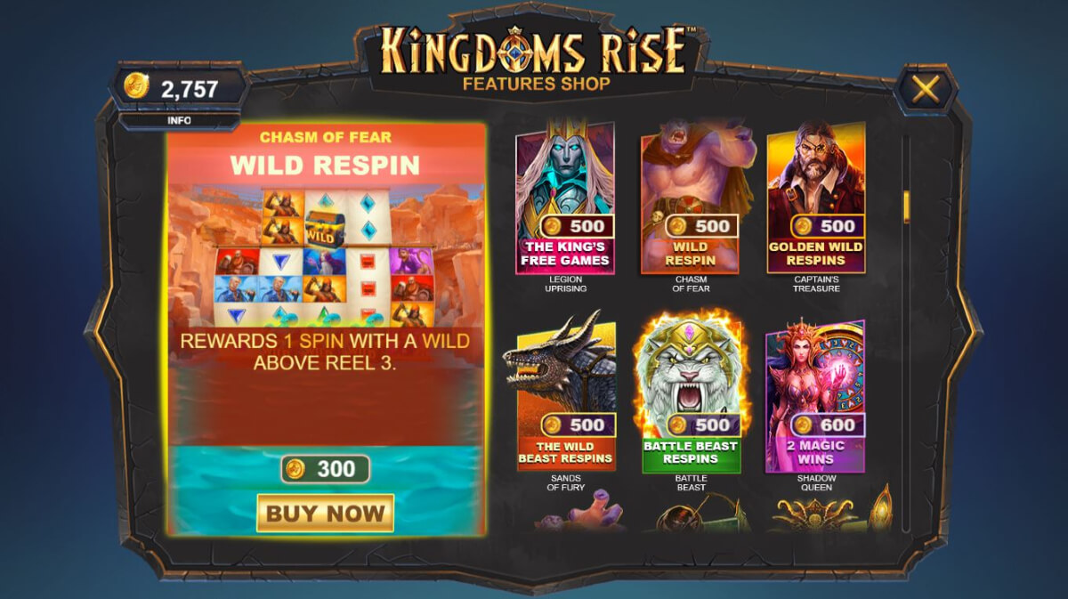 Kingdoms Rise Shop