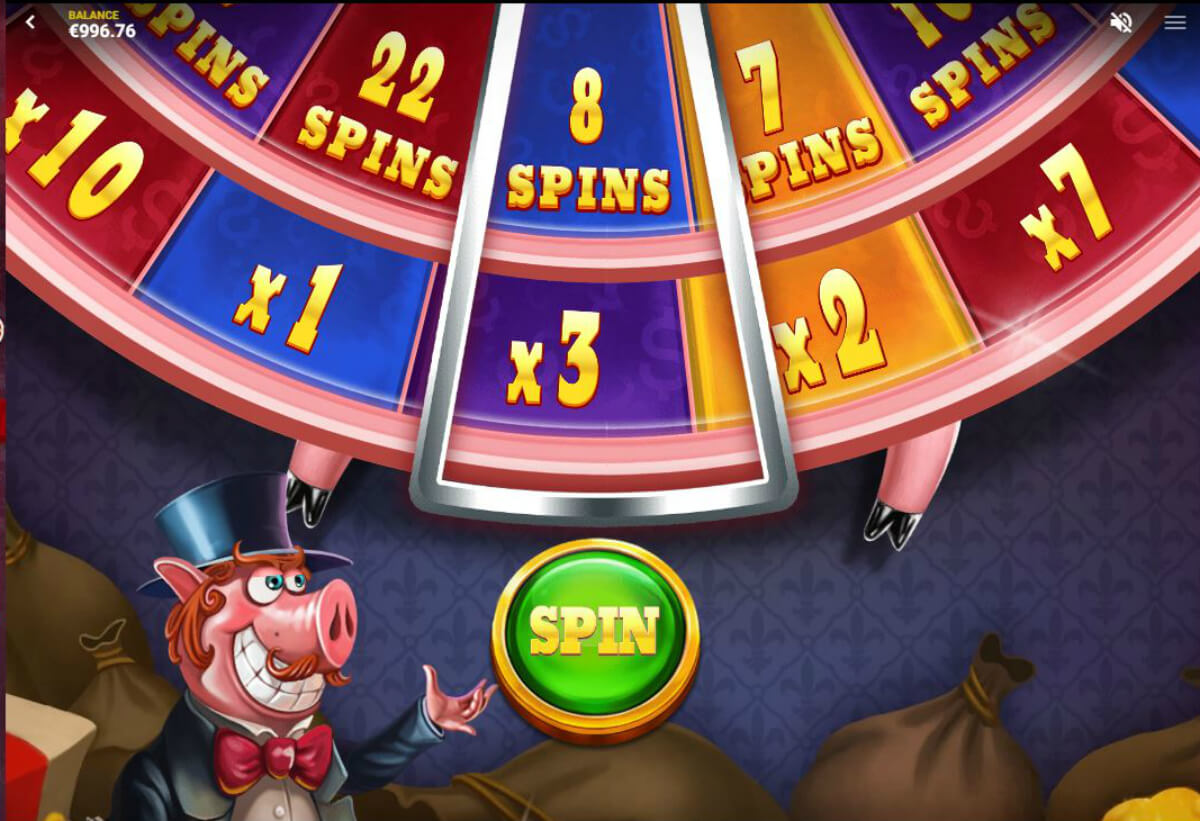 Piggy Riches Wheel