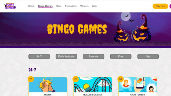 Scary Bingo Games