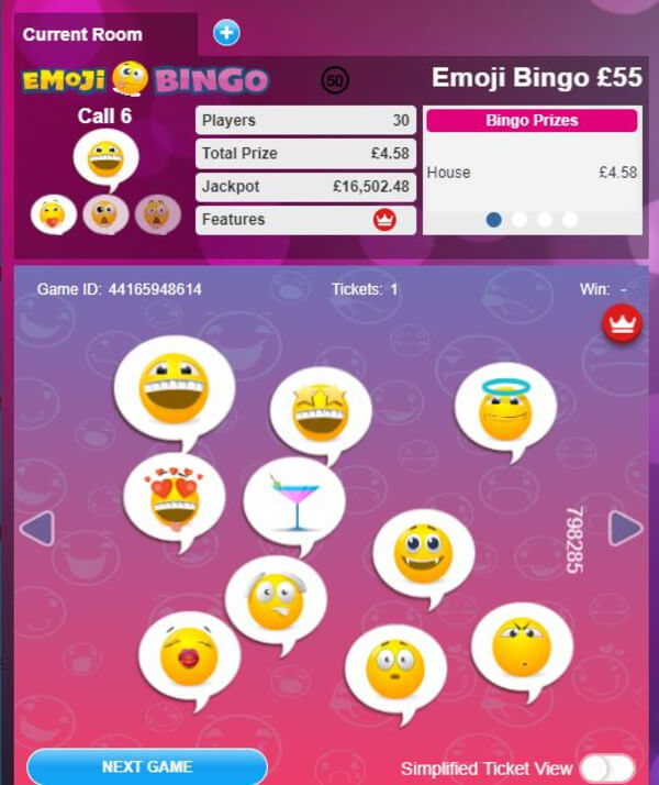 Emoji Bingo