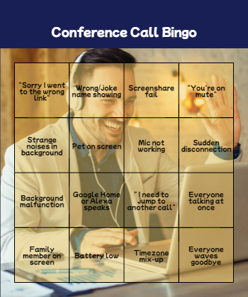 Conference Call Bingo