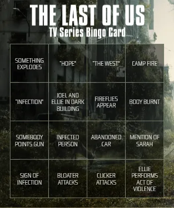 The Last of Us Bingo