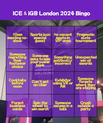 ICE & iGB London Bingo