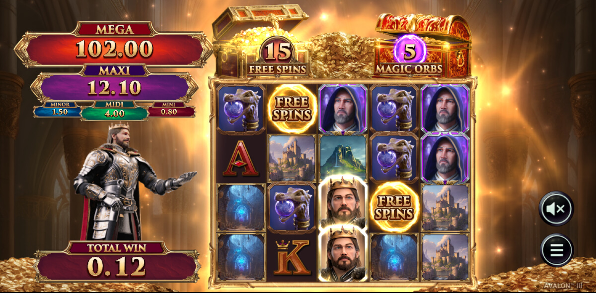 Avalon 3 free spins bonus
