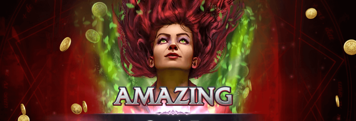 Big win screen from Immortal Romance Vein Of Gold slot game