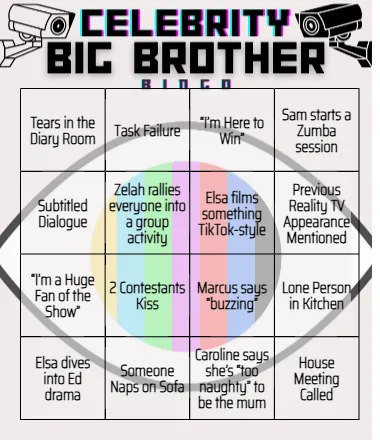 Big Brother Bingo