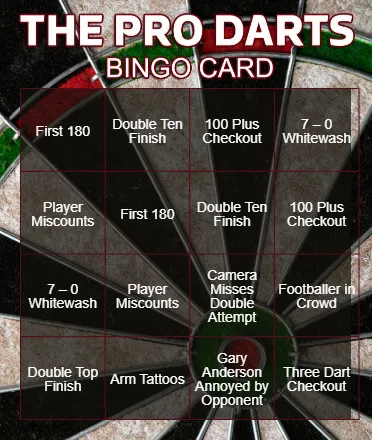 Darts Bingo