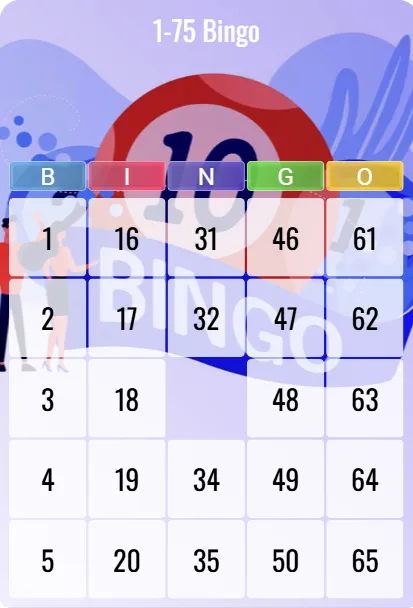 1-75 Bingo Cards